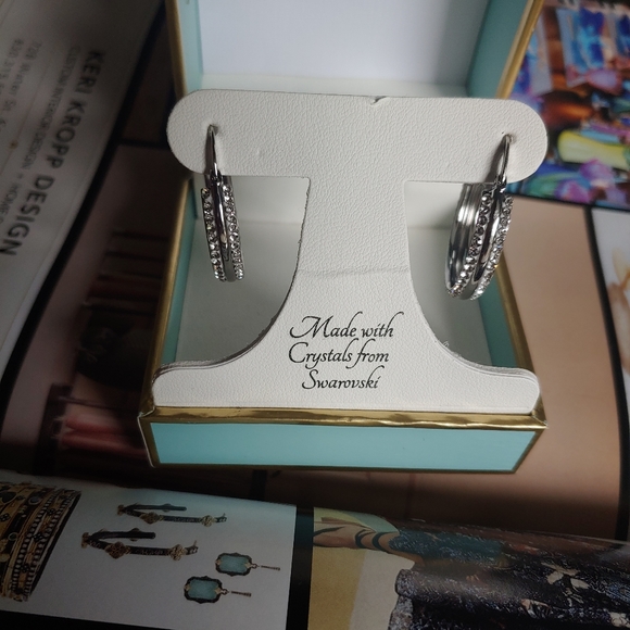 Jenni Park earrings crystals from Swarovski - Picture 3 of 5